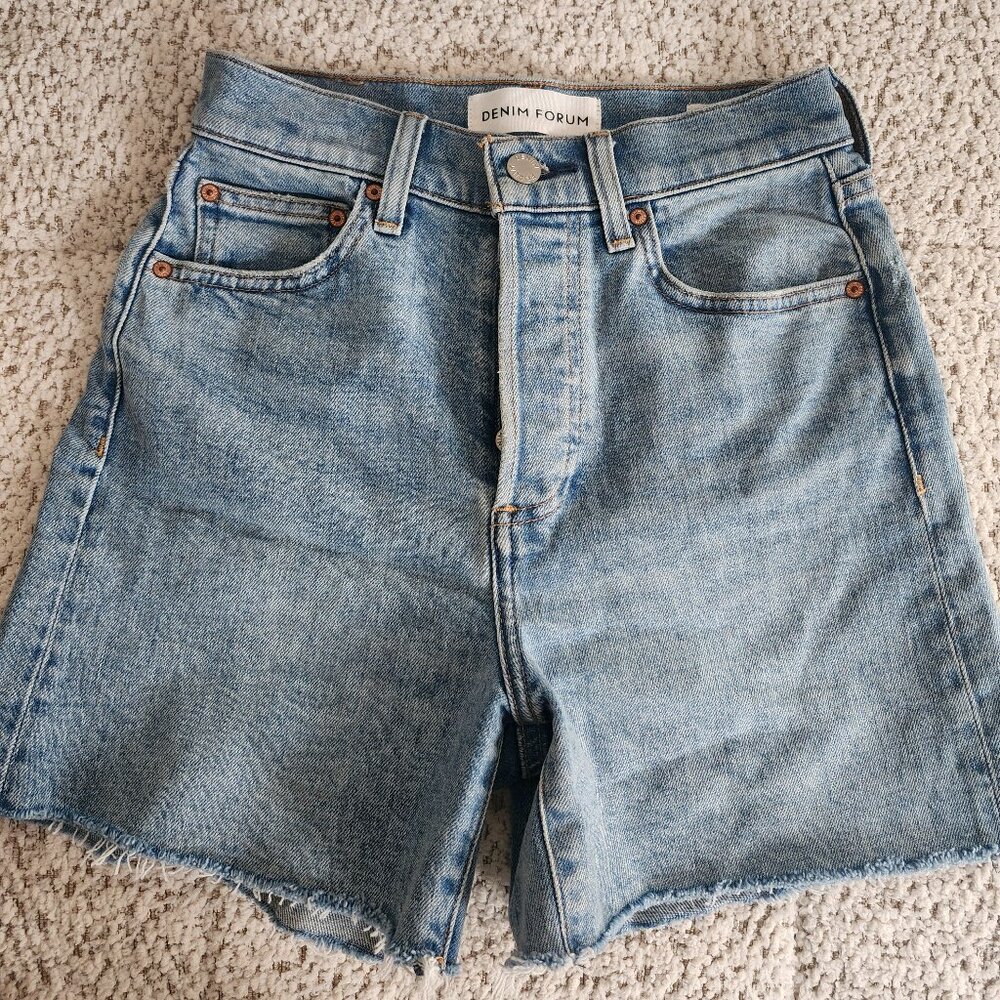 Denim Forum - '50s Arlo Hi-rise Denim Short